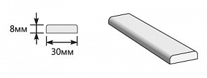 Товар Притворная планка 2000x30x8 BRK3188