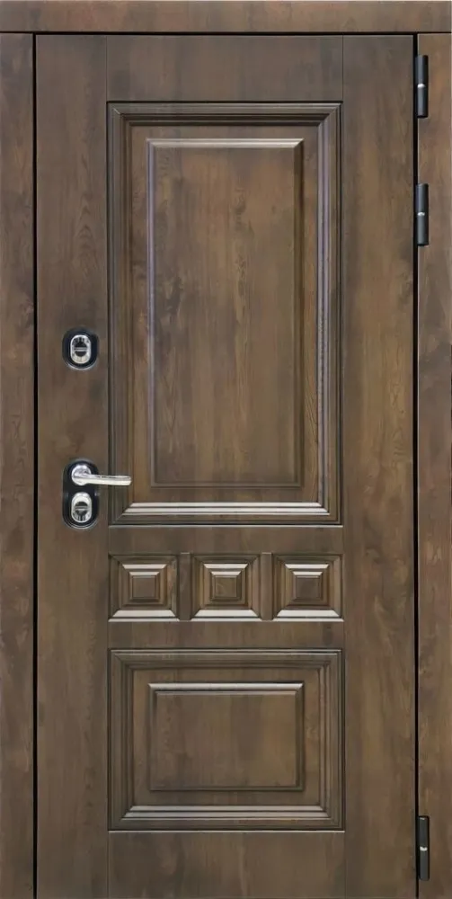 Фото Дверь ДвериПРО Аура ФЛ-701 (10мм, дуб шоколад) DPRO195492